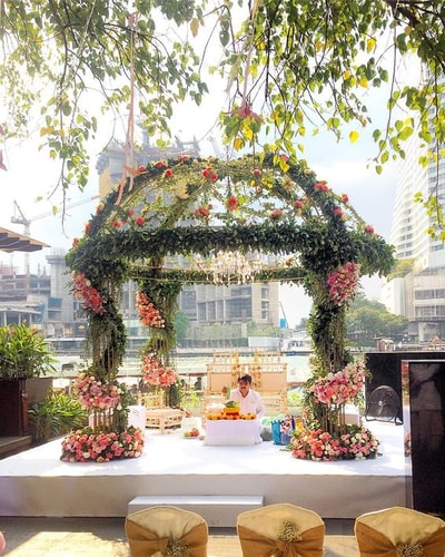 Circular Serenity Mandap M 26