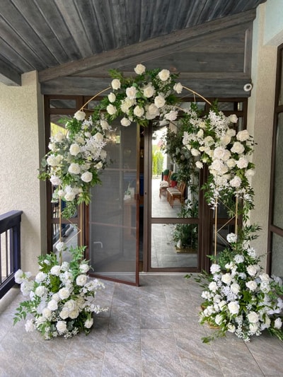 White Elegance Bloom Arch EG 62
