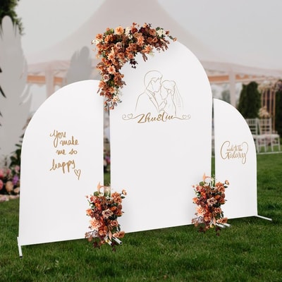 Romantic Arch Panel Backdrop PB 148