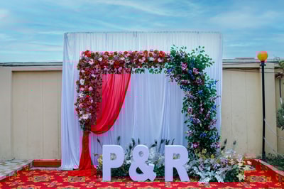 Romantic Bloom Backdrop(PB 135)