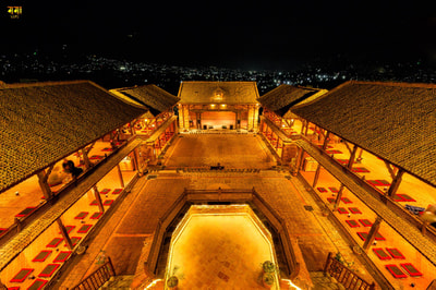  Courtyard and Falcha 