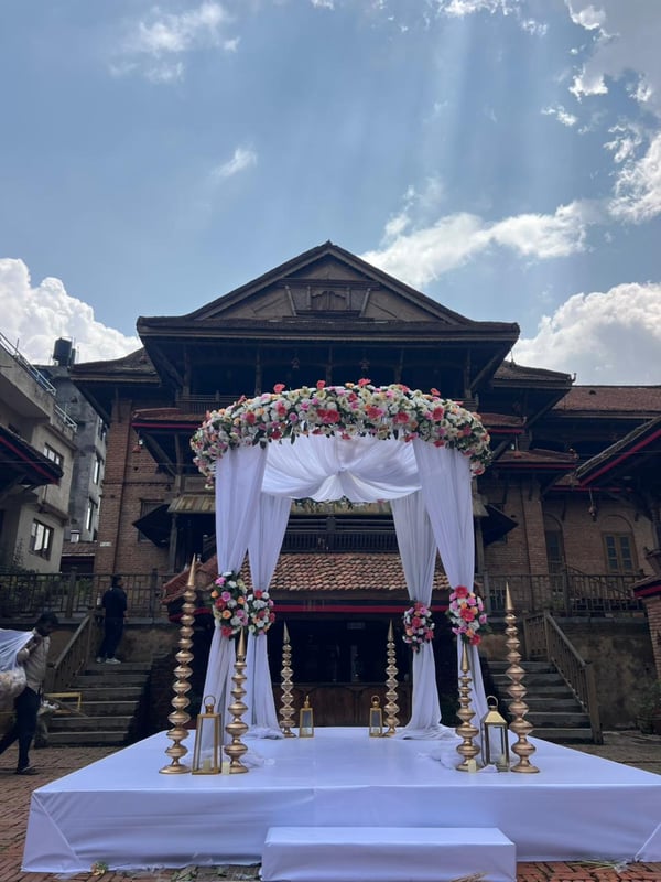 Royal Floral Heritage Mandap (M 120)