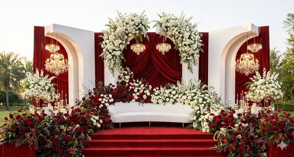 Crimson Royale Floral Stage SD 333