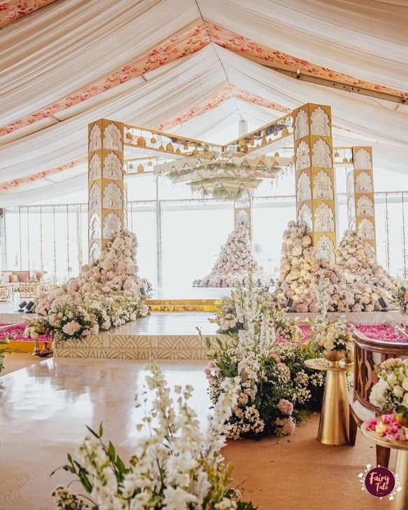 Golden Palace Floral Mandap M 137
