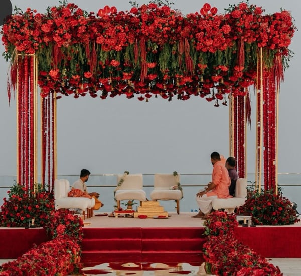 Scarlet Elegance Mandap(M 91)