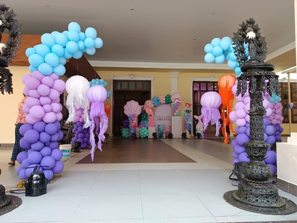 Mermaid Themed Birthday Decoration (BD 29)