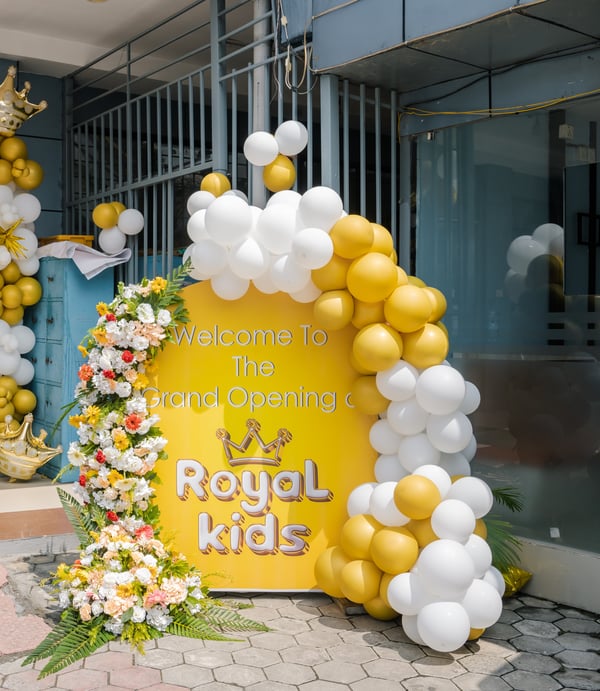 Sunshine Balloon Welcome Setup BD 98