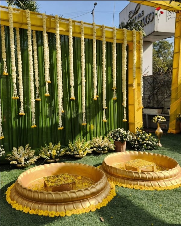Golden Blossom Backdrop(HMSD 20)