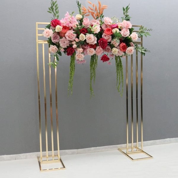 Floral Golden PhotoBooth (PB 107)