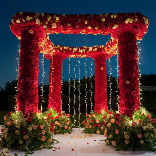 Quadrant Pillar Mandap M1