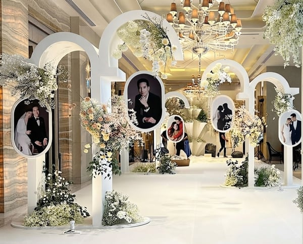 White Architectural Photo Gallery Entrance Passage IP 58