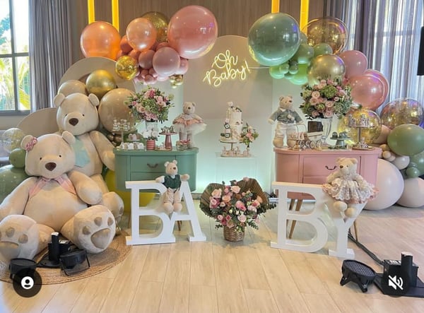 Teddy Bear Birthday Decoratio (BD 45)