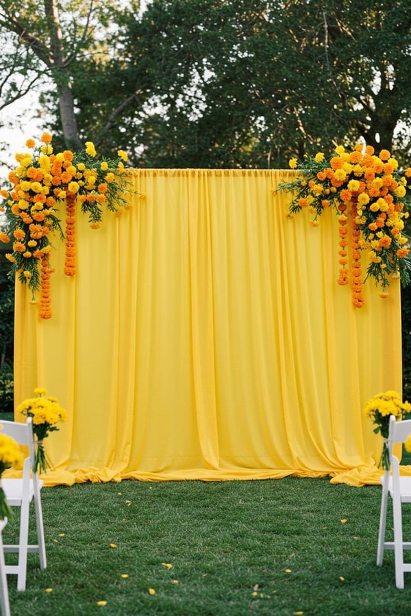 Sunshine Blossom Pavilion Haldi Stage (SD65)