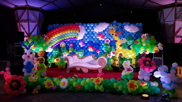 Vibrant Balloon Decoration (BD 25)
