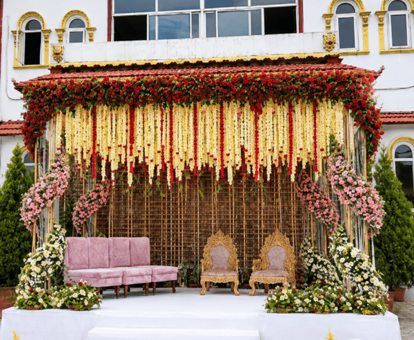 Hanging Floral Garden Mandap M 141