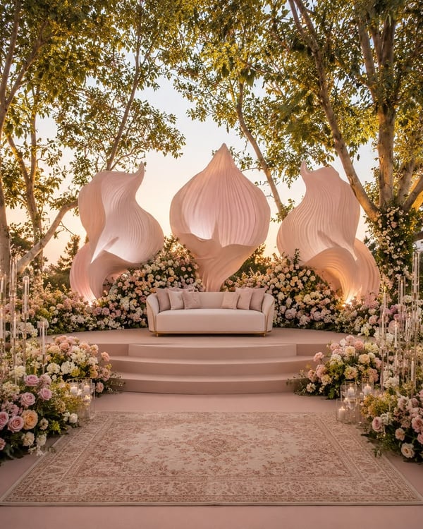 Blushing Lotus Petal & Garden Stage SD 355