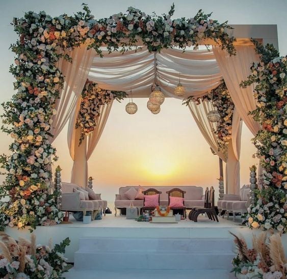 Sunset Serenity Stage with Riser (SD35)
