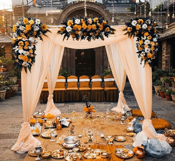 Quadrant Pillar Mandap M 10