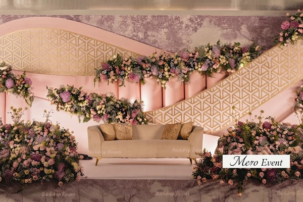 Royal Pink Floral Stage SD 344